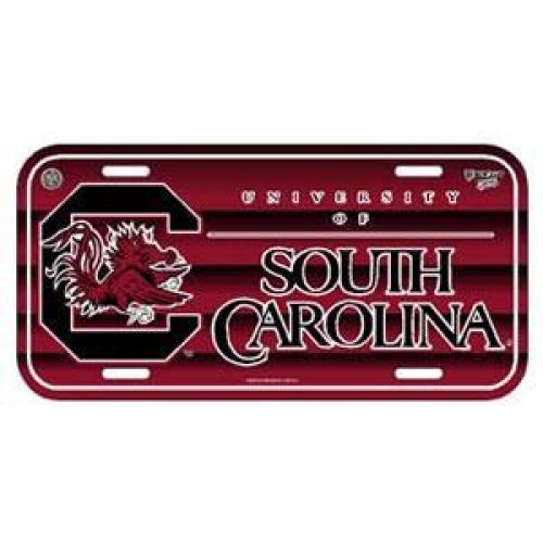 Wincraft South Carolina Gamecocks Plastic License Plate