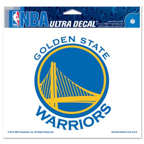 Wincraft Golden State Warriors Ultra decals 5" x 6"