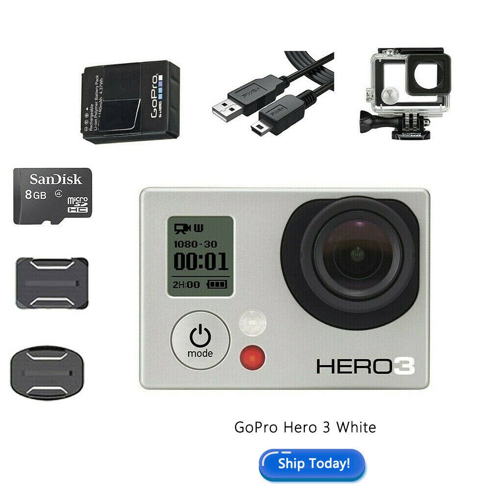 Chdhe 301 Gopro Hero3 White Edition Action Sport Wi Fi Camera Camcorder