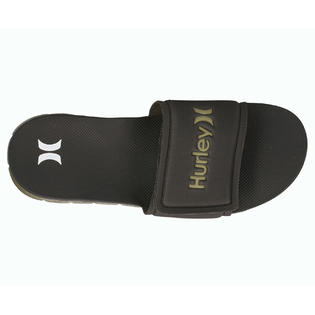 Hurley Fusion 2 0 Slides Black Gold