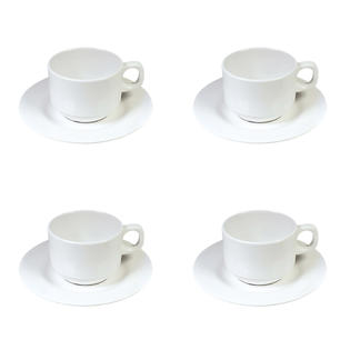 Aspire Coffee Mug Sets Premium Quality Plastic Tea Cups and Saucers ... Aspire Coffee Mug Sets Premium Quality Plastic Tea Cups and Saucers ...