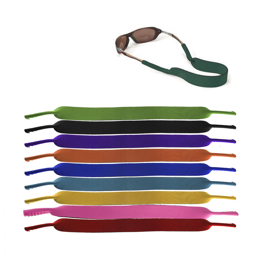 GOGO (10 PCS) GOGO Neoprene Glasses and Sunglasses Strap, Eyewear Retainer