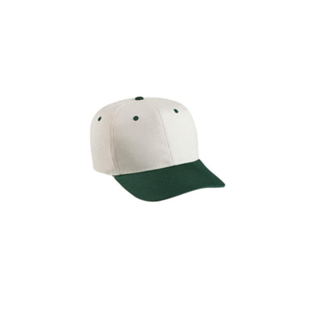 Cobra Caps Ptn 6 Pnl Pro Twill Natural Crown Cobra Caps Ptn 6 Pnl Pro Twill Natural Crown