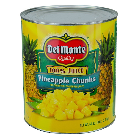 (Price/CASE)Del Monte 2001715 Pineapple Chunks In 100% ...