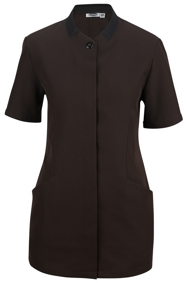 Edwards Garment (Price/EA)Edwards Garment 7278 Housekeeping Tunic - Misses Polyester Solid Tunic