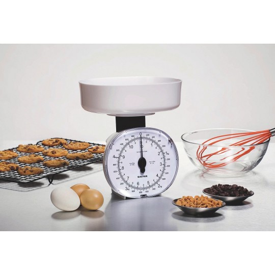 Salter Price Each Mechanical Kitchen Scale With Weighing Bowl