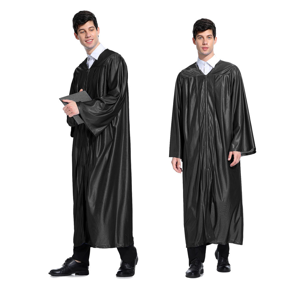 TOPTIE Adult Unisex Graduation Gown Cap with Tassel 2023 for High School and Bachelor