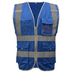 Boulder Creek Big Tall Multi Pocket Vest Khaki