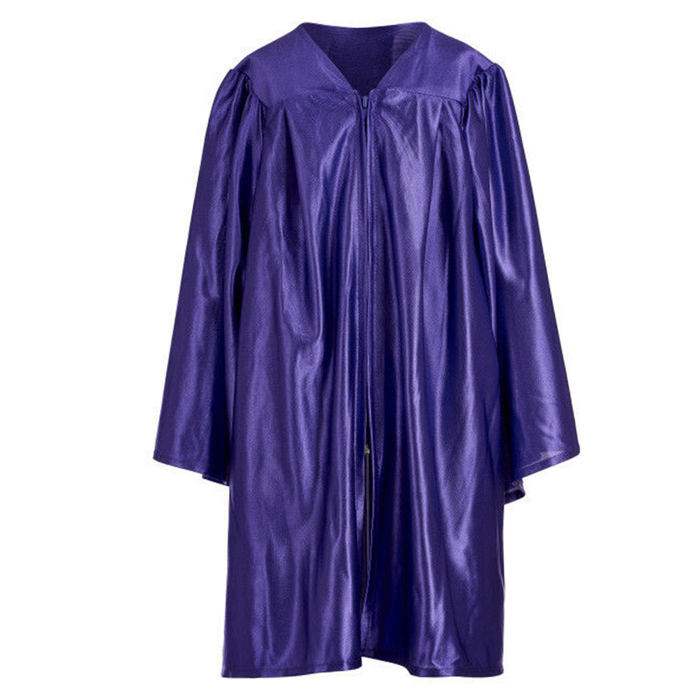 TOPTIE Unisex Shiny Preschool and Kindergarten Graduation Gown Choir Robe for Baby Kids