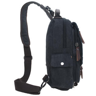 Toptie Large Sling Backpack Crossbody Book Bag Chest Shoulder Rucksack for Men Women