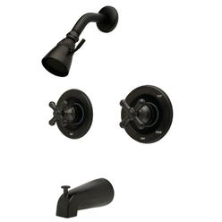 Two Handle Oil Rubbed Bronze Shower Faucet