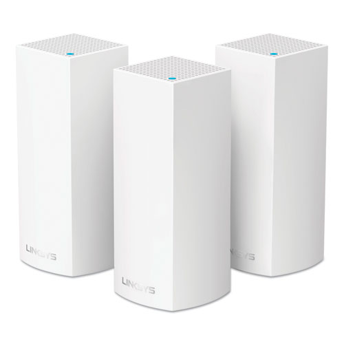 Linksys (Price/PK)LINKSYS WHW0303 Velop Whole Home Mesh Wi-Fi System, 1 Port, 2.4GHz/5GHz