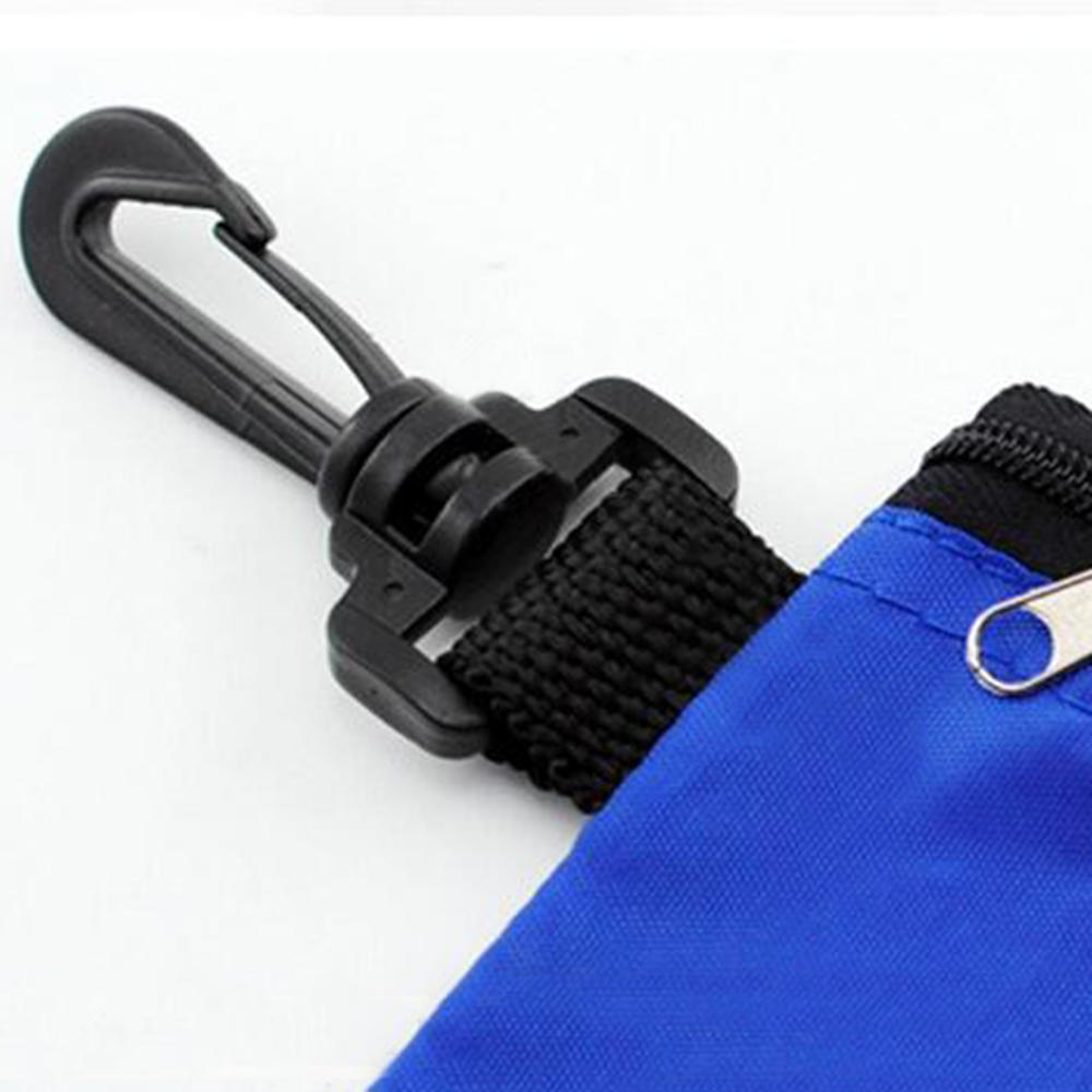 GOGO 10PCS Golf Tee Holder, Valuables Pouch, Tool Pouch with Zipper and Carabiner