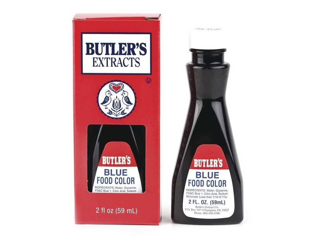 Butler's Best (Price/CS)Butler's Best Blue Food Coloring 12/2oz, 174195