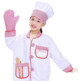 Toptie TOPTIE Children Chef Costumes, Cook Role Play Christmas