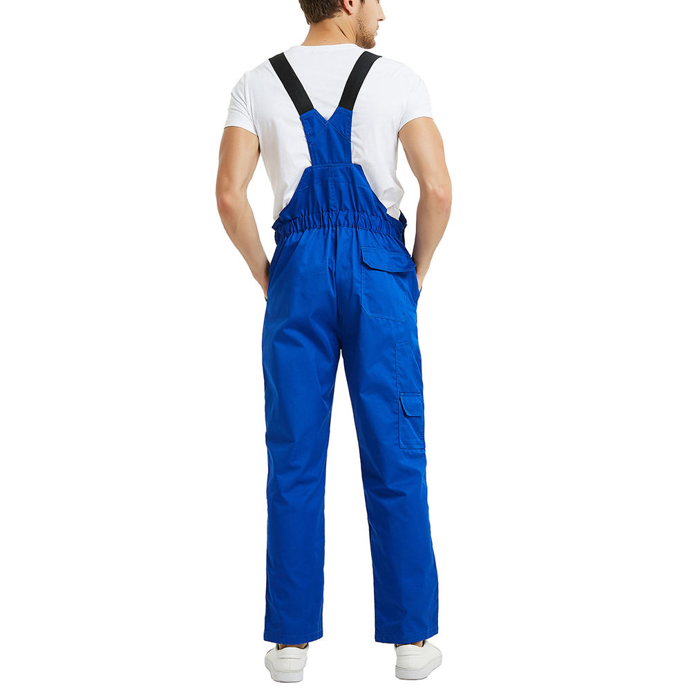 TOPTIE 8.5 Oz Men's Big and Tall Bib Overall with Tool Pockets