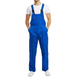 TOPTIE 8.5 Oz Men's Big and Tall Bib Overall with Tool Pockets