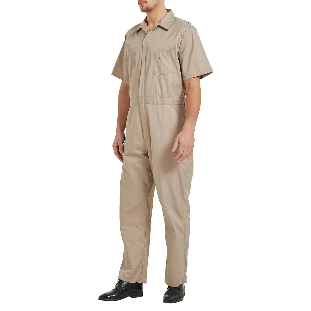 TOPTIE Men's Short Sleeve Coverall, Regular Size