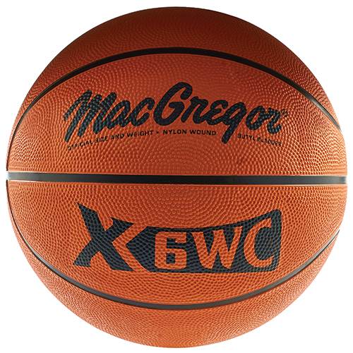 Macgregor (Price/each)MacGregor Rubber Basketballs - Official Size (29.5")