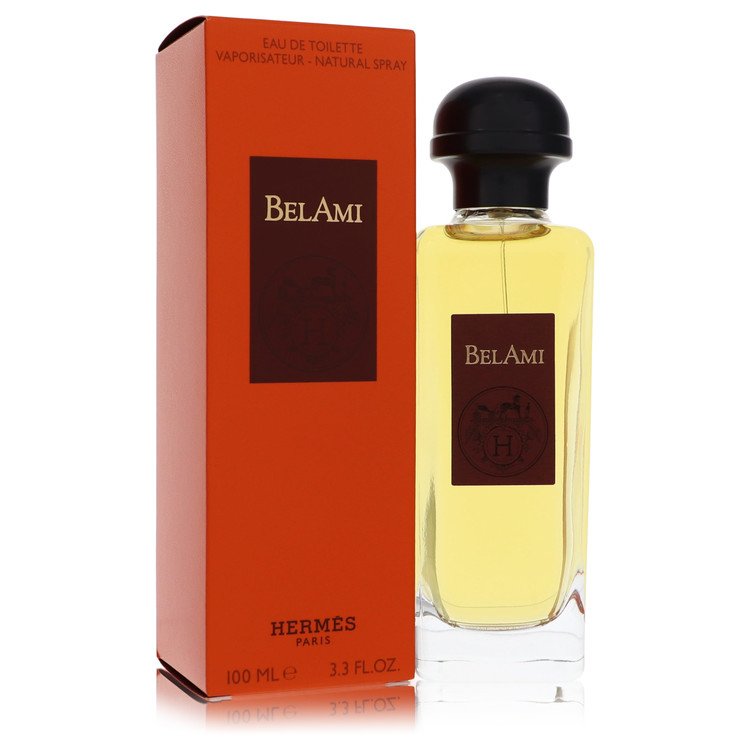 Hermes BEL AMI Eau De Toilette Spray 3.4 oz For Men 100% authentic perfect as a gift or just everyday use