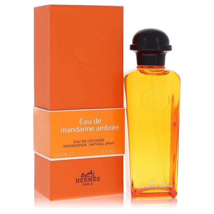 Hermes Eau De Mandarine Ambree Cologne Spray (Unisex) 3.3 oz For Men 100% authentic perfect as a gift or just everyday use