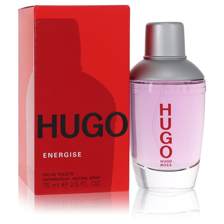 Hugo Boss Hugo Energise Eau De Toilette Spray 2.5 oz For Men 100% authentic perfect as a gift or just everyday use