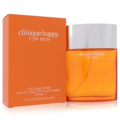 Clinique HAPPY Cologne Spray 3.4 oz For Men 100% authentic perfect as a gift or just everyday use