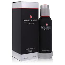 SWISS ARMY ALTITUDE Eau De Toilette Spray 3.4 oz For Men 100% authentic perfect as a gift or just everyday use
