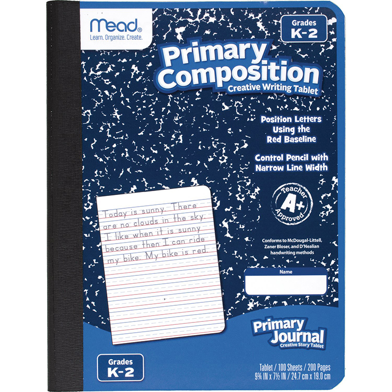 MEAD PRODUCTS LLC MEAD PRODUCTS 09902 Mead® NOTEBOOK,PRIMARY CMPBK,MB 09902