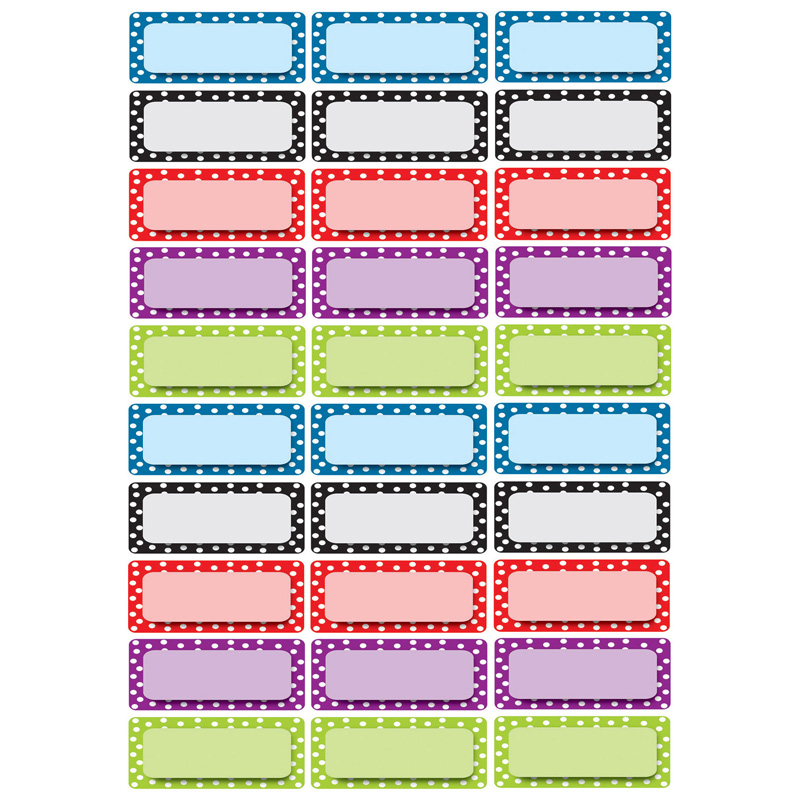 Ashley Productions DIE CUT MAGNETS ASSORTED COLOR DOTS