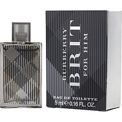 BURBERRY BRIT by Burberry EDT .16 OZ (NEW PACKAGING) MINI For MEN
