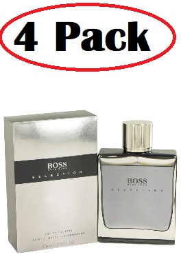 Hugo Boss 4 Pack of Boss Selection by Hugo Boss Eau De Toilette Spray 3 oz