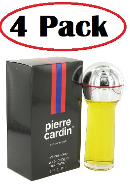Pierre Cardin 4 Pack of PIERRE CARDIN by Pierre Cardin Cologne/Eau De Toilette Spray 2.8 oz