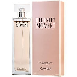 Calvin Klein ETERNITY MOMENT by Calvin Klein EAU DE PARFUM SPRAY 3.4 OZ for WOMEN  100% Authentic