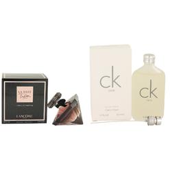 Lancome Gift set  La Nuit Tresor by Lancome L'eau De Parfum Spray 2.5 oz And  CK ONE EDT Pour/Spray (Unisex) 1.7 oz