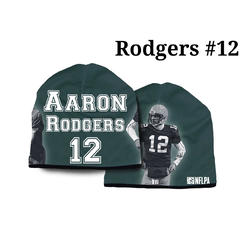 American Mills Green Bay Packers Aaron Rodgers Beanie  - Lightweight (Package of 2)
