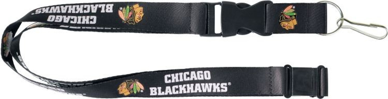 Aminco Chicago Blackhawks Lanyard Black