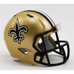 Riddell New Orleans Saints Helmet Riddell Pocket Pro Speed Style