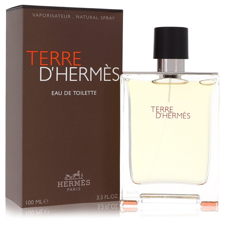Hermes 3 Pack Terre D'Hermes by Hermes Eau De Toilette Spray 3.4 oz for Men