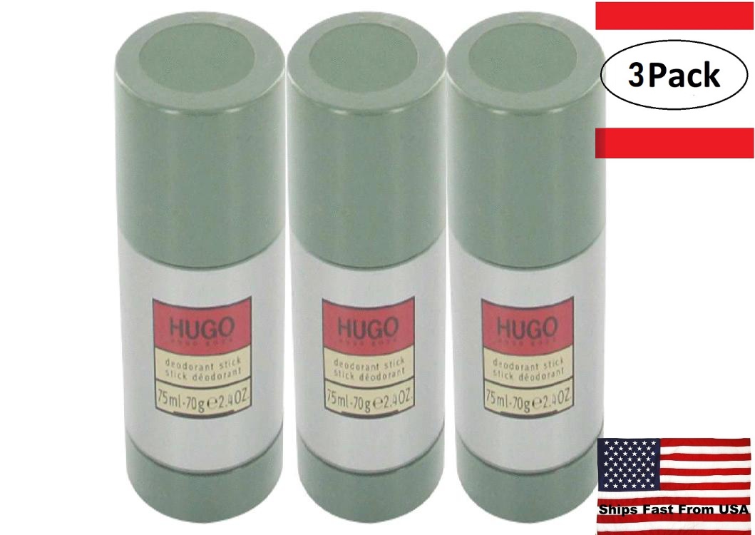 Prime Mineraalwater hoop 3 Pack HUGO by Hugo Boss Deodorant Stick 2.5 oz for Men