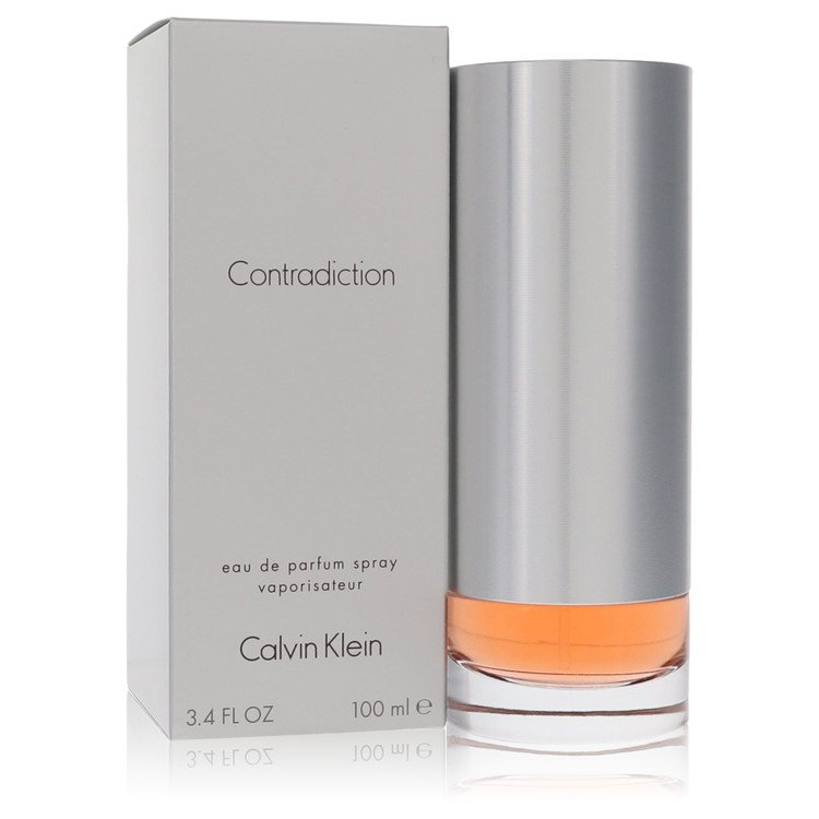 Calvin Klein 3 Pack CONTRADICTION by Calvin Klein Eau De Parfum Spray 3.4 oz for Women