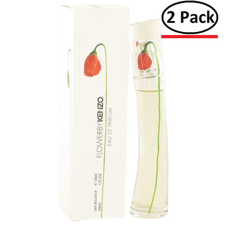 kenzo FLOWER by Kenzo Eau De Parfum Spray 1 oz for Women (Package of 2)
