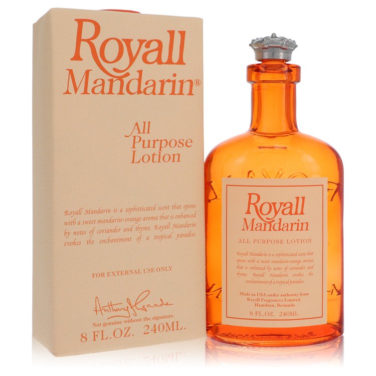 Royall Fragrances 3 Pack Royall Mandarin by Royall Fragrances All Purpose Lotion / Cologne 8 oz for Men