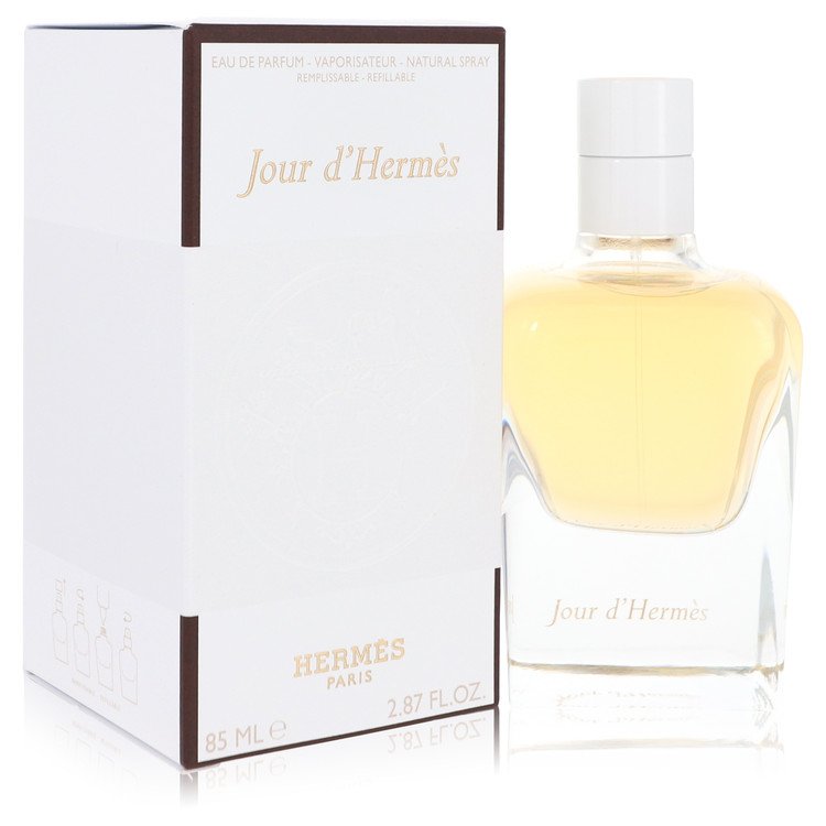 Hermes Jour D'Hermes by Hermes Eau De Parfum Spray Refillable 2.87 oz for Women (Package of 2)