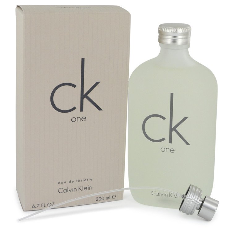Calvin Klein CK ONE by Calvin Klein Eau De Toilette Spray (Unisex) 6.6 oz for Women (Package of 2)
