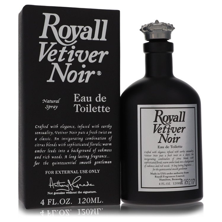 Royall Fragrances Royall Vetiver Noir by Royall Fragrances Eau de Toilette Spray 4 oz for Men