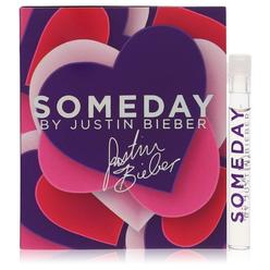 Justin Bieber Someday by Justin Bieber Eau de Parfum Spray Vial 0.05 oz for Women