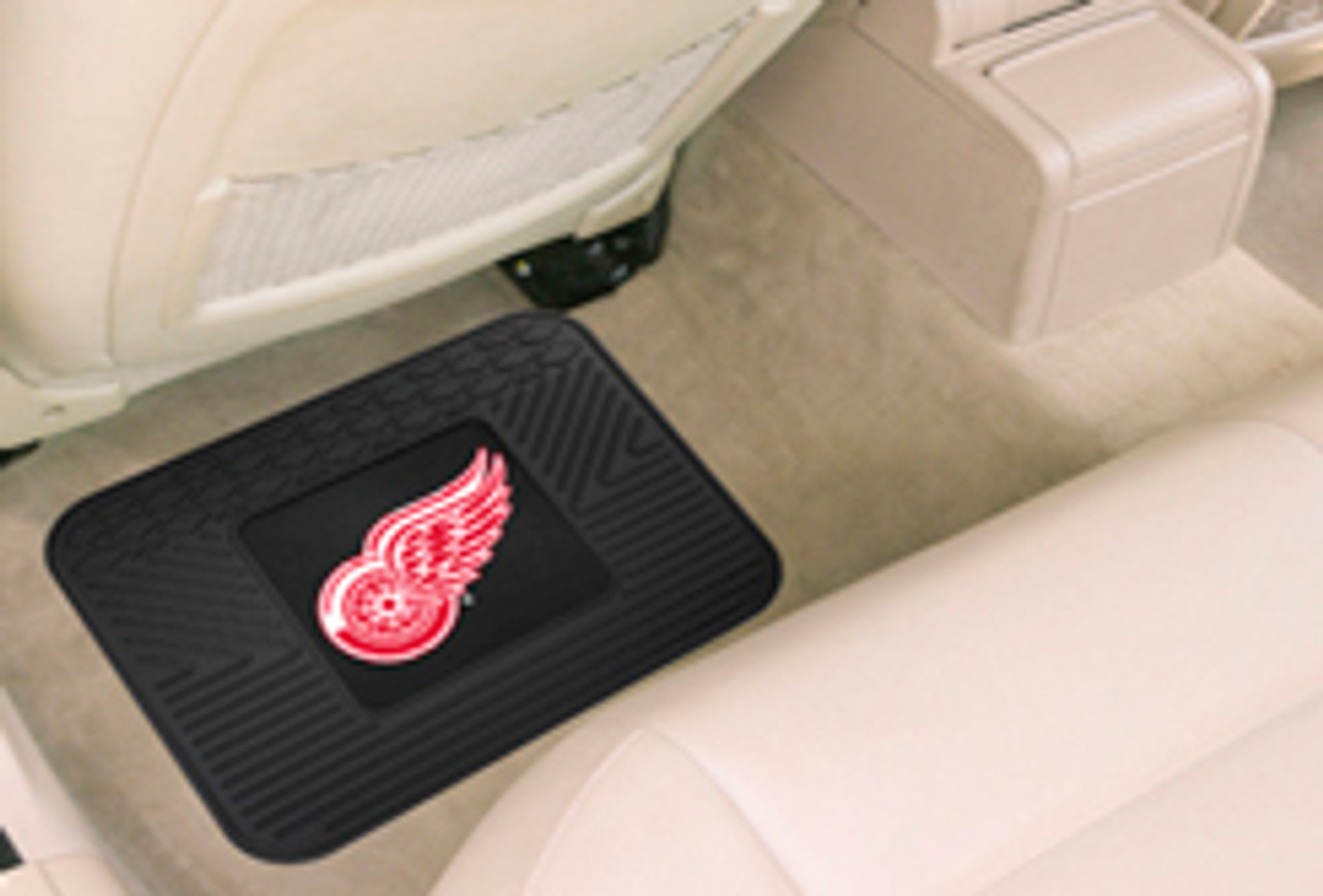 Fanmats Detroit Red Wings Heavy Duty Vinyl Rear Seat Car Utility Mat (Package of 2)