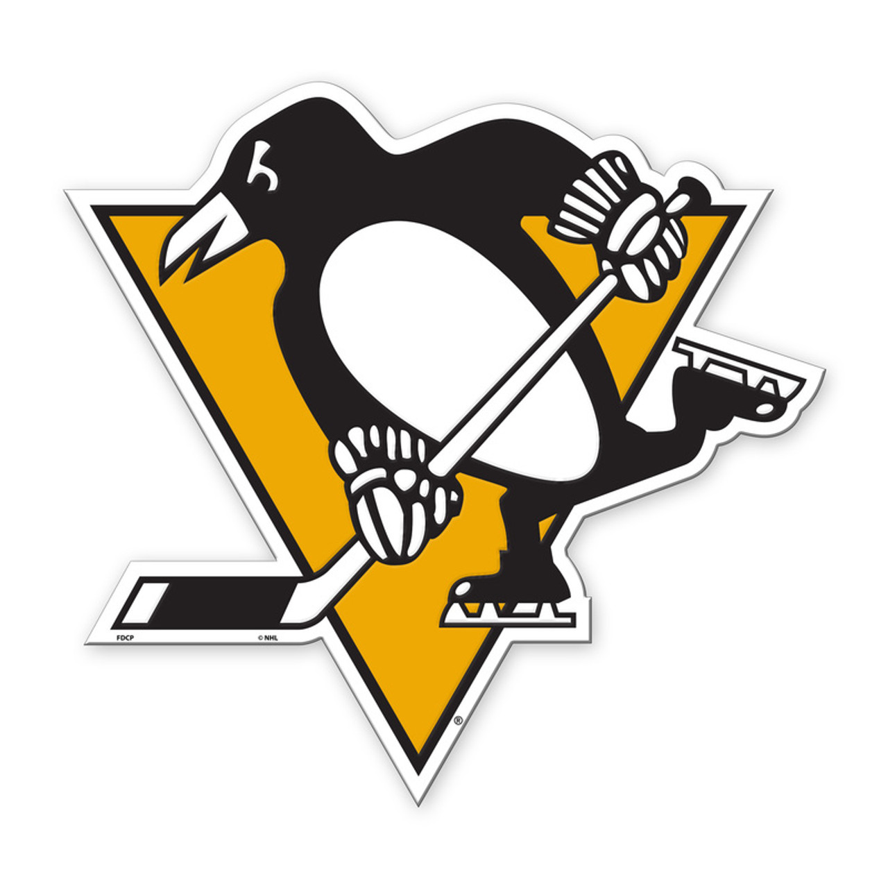 Fremont Die Pittsburgh Penguins Magnet Car Style 12 Inch