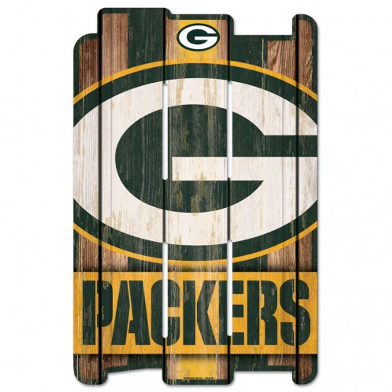 Wincraft Green Bay Packers Wood Fence Sign (Package of 2)